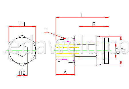 PC Pneumatic Quick Connector Fittings